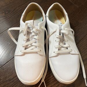 Olukai white leather sneakers
